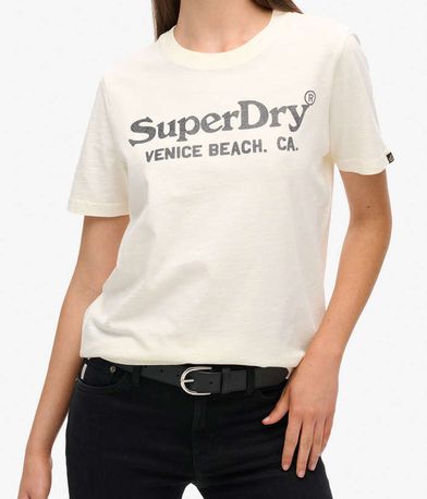 T-Shirt Metallic Venue SUPERDRY