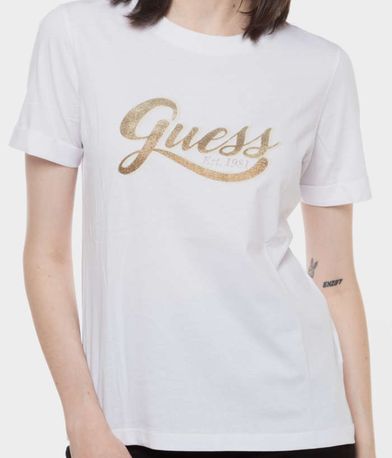 T-shirt Glittery logo GUESS