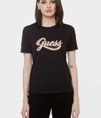 T-shirt Glittery logo GUESS