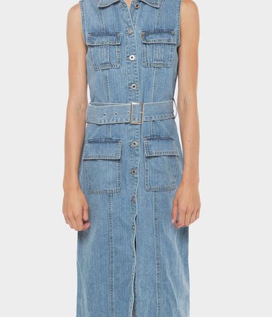 Maxi Denim Φόρεμα Liz PEPE JEANS