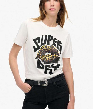 T-Shirt Lo-fi Punk Poster SUPERDRY