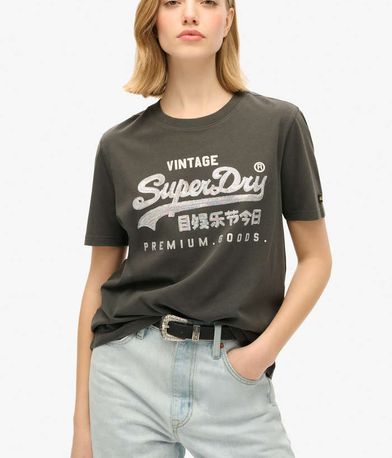 T-Shirt Embellished VL Graphic SUPERDRY