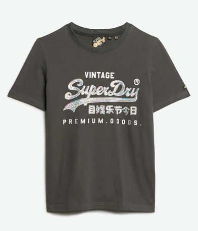 T-Shirt Embellished VL Graphic SUPERDRY