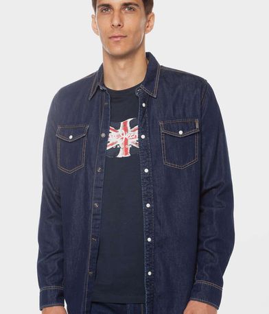 Denim Πουκάμισο PEPE JEANS