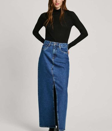 Denim Maxi Φούστα PEPE JEANS