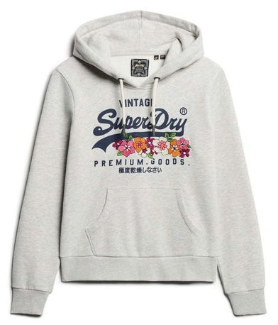 Μπλούζα Φούτερ Vintage Logo Premium Floral SUPERDRY