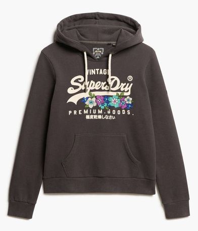 Μπλούζα Φούτερ Vintage Logo Premium Floral SUPERDRY