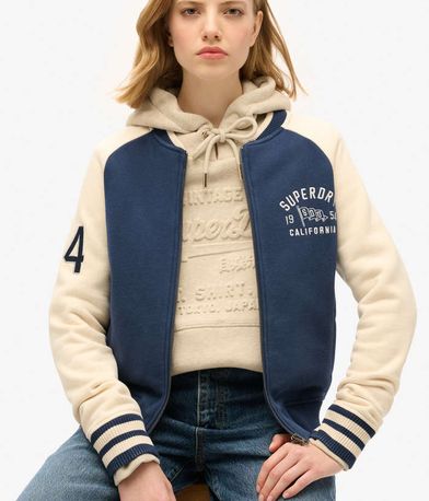 Ζακέτα Φούτερ D2 Ovin College Script SUPERDRY