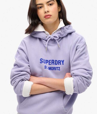 Μπλούζα Φούτερ Sport Luxe Loose Hood SUPERDRY