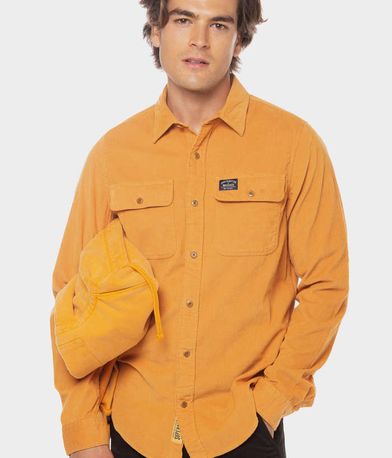 Κοτλέ Μακρυμάνικο Πουκάμισο Trailsman Cord Shirt SUPERDRY