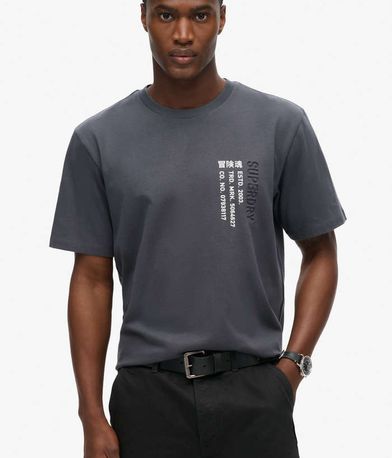 T-Shirt Utility Sport Logo SUPERDRY