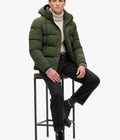 Puffer Μπουφάν Everest Short Hooded Jacket SUPERDRY