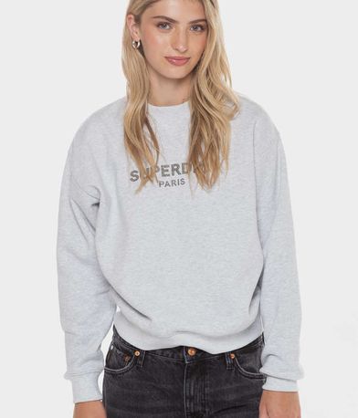 Μπλούζα Φούτερ Sport Luxe Crew Sweat SUPERDRY