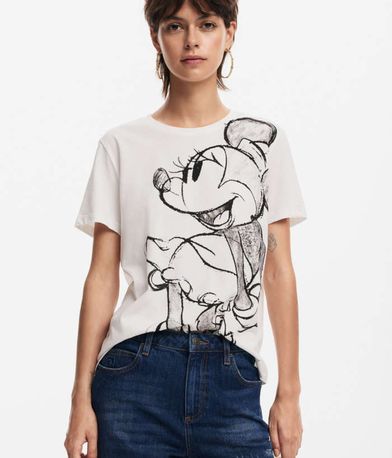 T-Shirt Minnie Drawing DESIGUAL