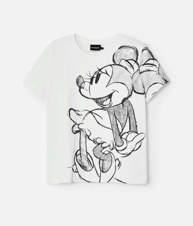 T-Shirt Minnie Drawing DESIGUAL