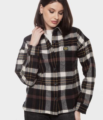 Καρό Overshirt D2 Ovin Check Flannel SUPERDRY