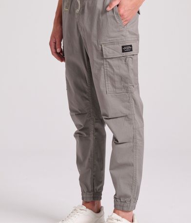 Comfort garment dyed cargo παντελόνι