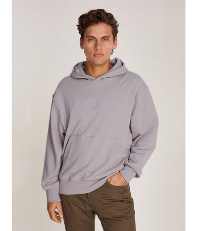 Calvin Klein Embroidered Box Hoodie Ανδρικό (J30J326147 PCR)