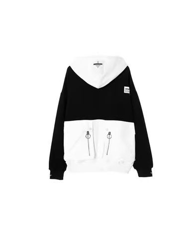 Mwm Capsule Hoodie (MW061810384 BLACK-WHITE)