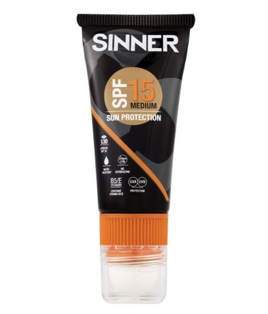 Sinner Combi Stick Spf15 Αντηλιακό Προσώπου Και Χειλιών  (20ml)