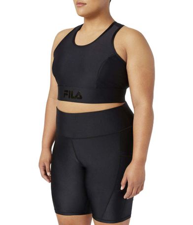 Fila Uplifting Sport Bra Γυναικείο Μπουστάκι (Plus Size)