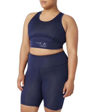 Fila Uplifting Sport Bra Γυναικείο Μπουστάκι (Plus Size)