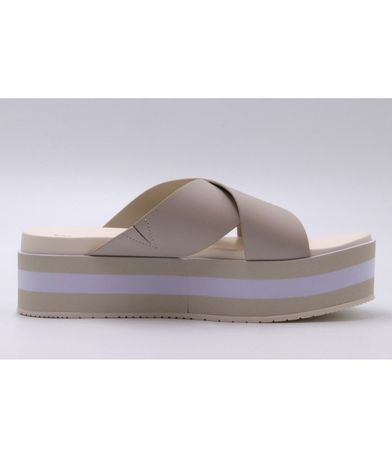 Calvin Klein Flatform Sandal Crisscross Σανδάλι (YW0YW00562 ACF)