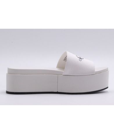 Calvin Klein Flatform Sandal Monogram Παντόφλες (YW0YW01036 YBR)