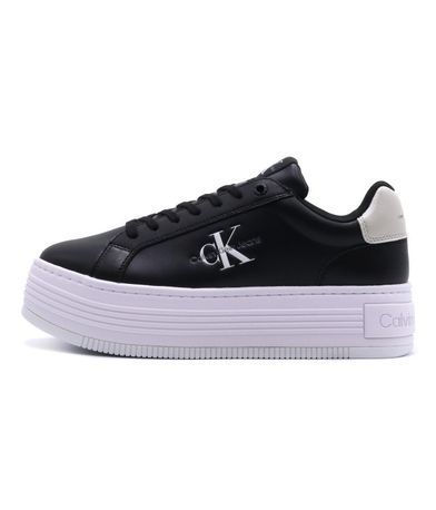 Calvin Klein Bold Platf Low Lace Lth Ml Mtl Sneakers (YW0YW01516 0GQ)