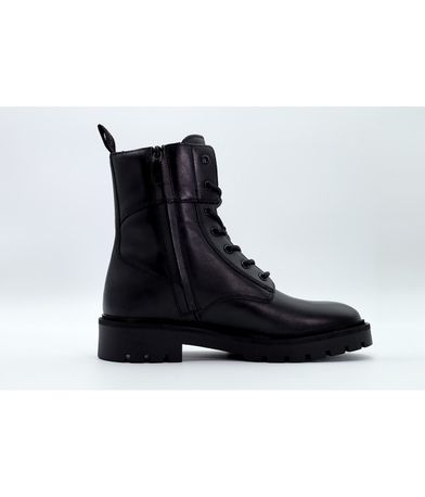 Calvin Klein Combat Boot Mid Zip Lth In Calf Μποτάκια Μόδας (YW0YW01550 0GJ)