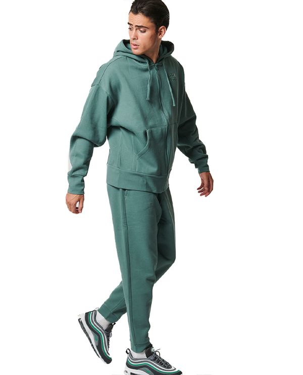 Body Action Lounge Fleece Παντελόνι Φόρμας Ανδρικό (023436 PINE GREEN-07B)