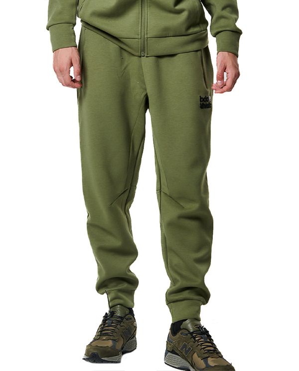 Body Action Men S Sport Gym Tech Παντελόνι Φόρμας Ανδρικό (023440 KHAKI GREEN-07E)