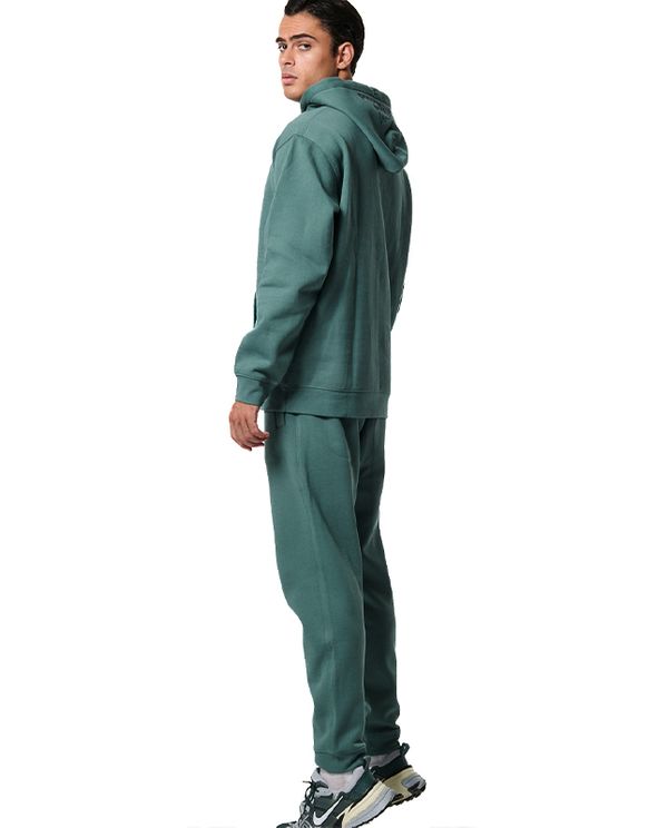 Body Action Fleece Παντελόνι Φόρμας Ανδρικό (023444 PINE GREEN-07B)