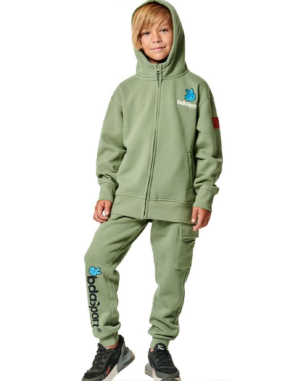 Body Action Boy S Jogging Παντελόνι Φόρμας (024405 SPRAY GREEN-07)