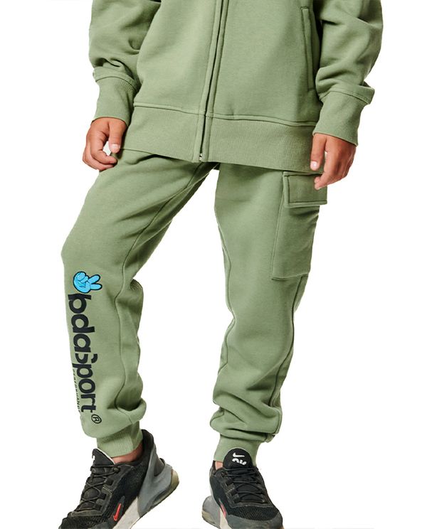 Body Action Boy S Jogging Παντελόνι Φόρμας (024405 SPRAY GREEN-07)