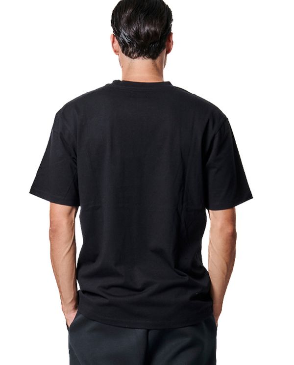 Body Action Mens Cotton Jersey T-Shirt Ανδρικό (053432 BLACK-01)