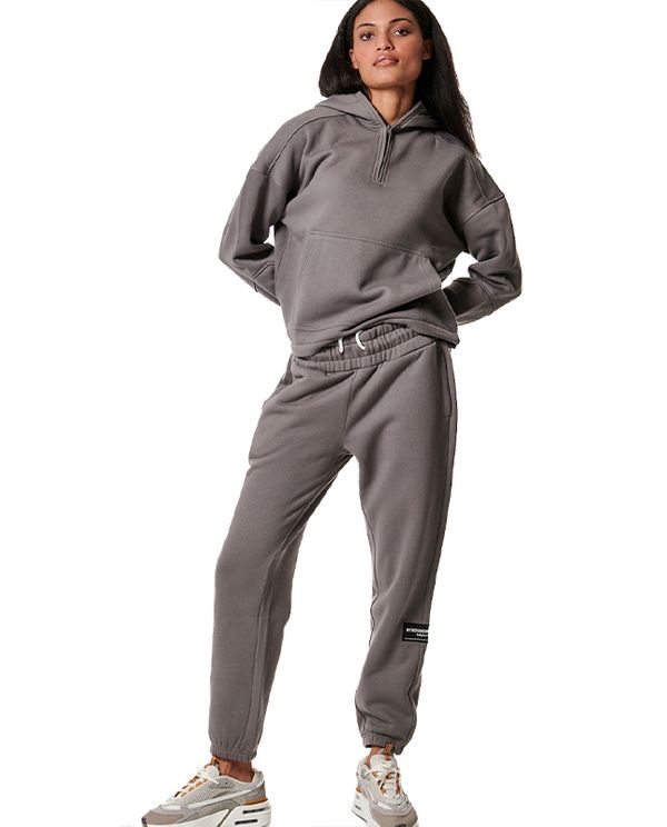 Body Action Half Zip Hoodie Γυναικείο (061432 STORM GREY-03B)