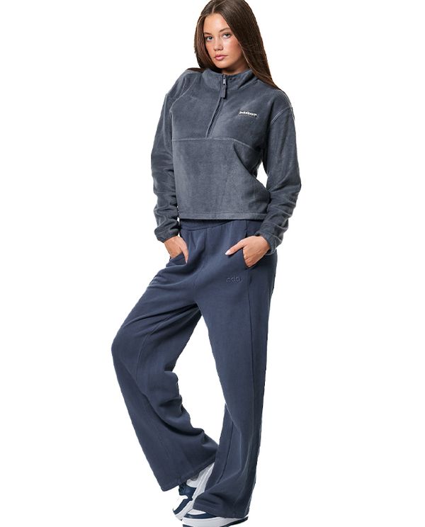 Body Action Womens Half-Zip Polar Fleece Μπλούζα Με Φερμουάρ Γυναικεία (061433 TURBULENCE GREY-03)