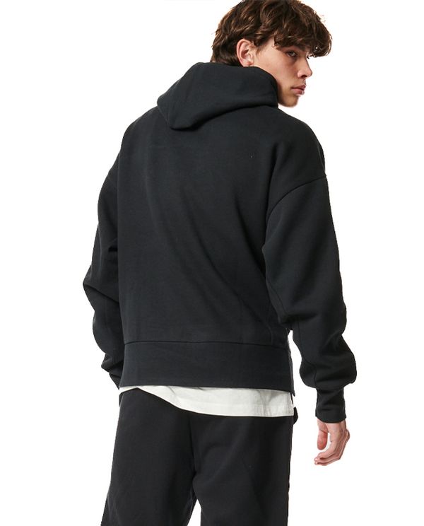 Body Action Lounge Fleece Hoodie Ανδρικό (063416 BLACK-01)