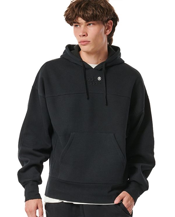 Body Action Lounge Fleece Hoodie Ανδρικό (063416 BLACK-01)