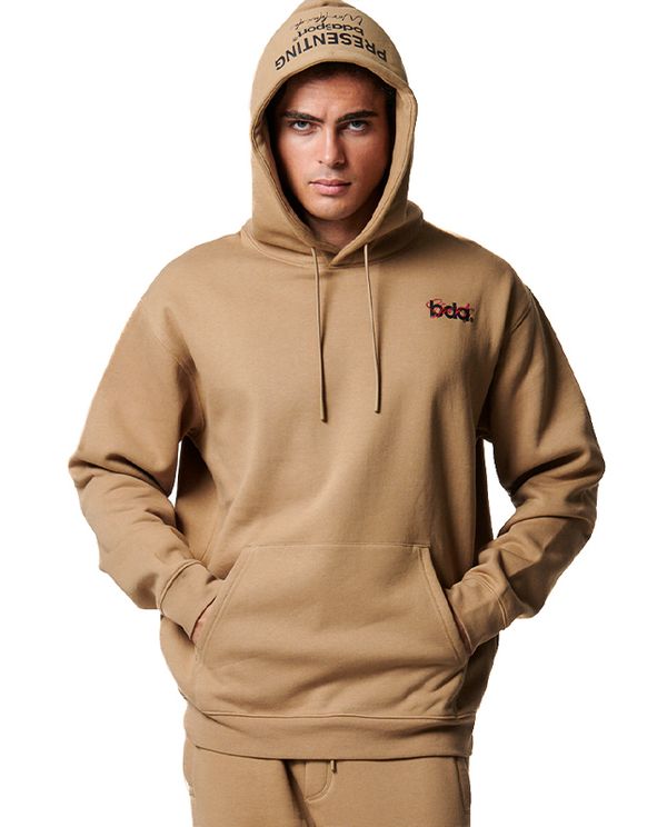 Body Action Hoodie Ανδρικό (063421 NATURAL MOCHA-05E)