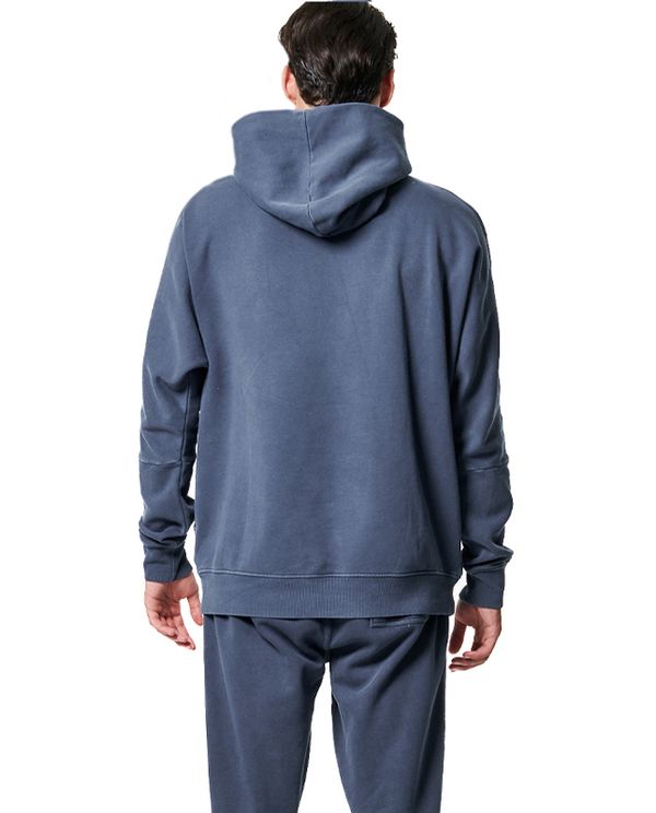 Body Action Faded-Effect Hoodie Ανδρικό (063422 OCEAN BLUE-04)