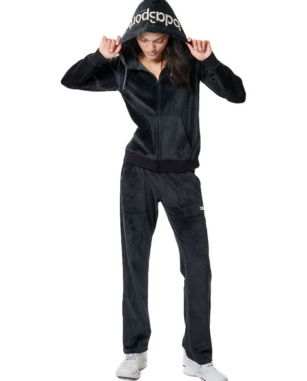 Body Action Womens Velour Ζακέτα Βελουτέ Γυναικεία (071417 BLACK-01)