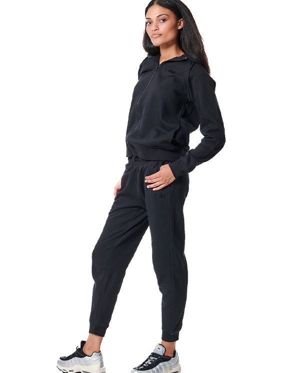 Body Action Fleece Full Zip Ζακέτα Βαμβακερή Γυναικεία (071421 BLACK-01)