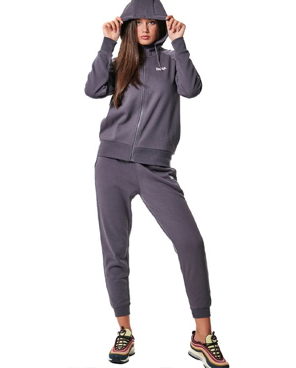 Body Action Fleece Full Zip Ζακέτα Βαμβακερή Γυναικεία (071421 PEARL GREY-03G)