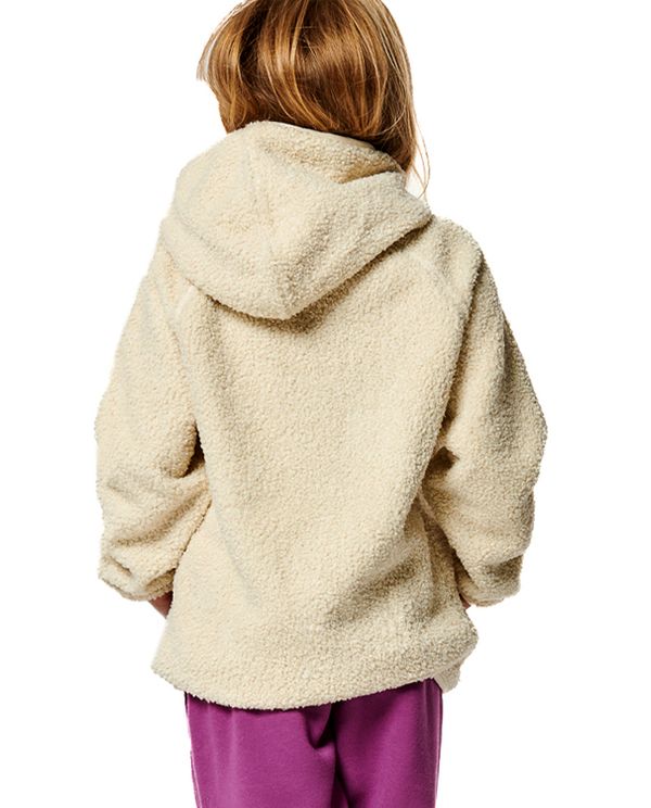 Body Action Girls Boucle Faux Ζακέτα Sherpa (072404 POWDER ECRU-05)