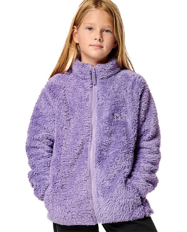 Body Action Girls Fluffy  Ζακέτα Sherpa (072406 PURPLE HAZE-13A)