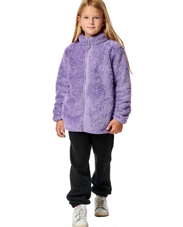 Body Action Girls Fluffy  Ζακέτα Sherpa (072406 PURPLE HAZE-13A)