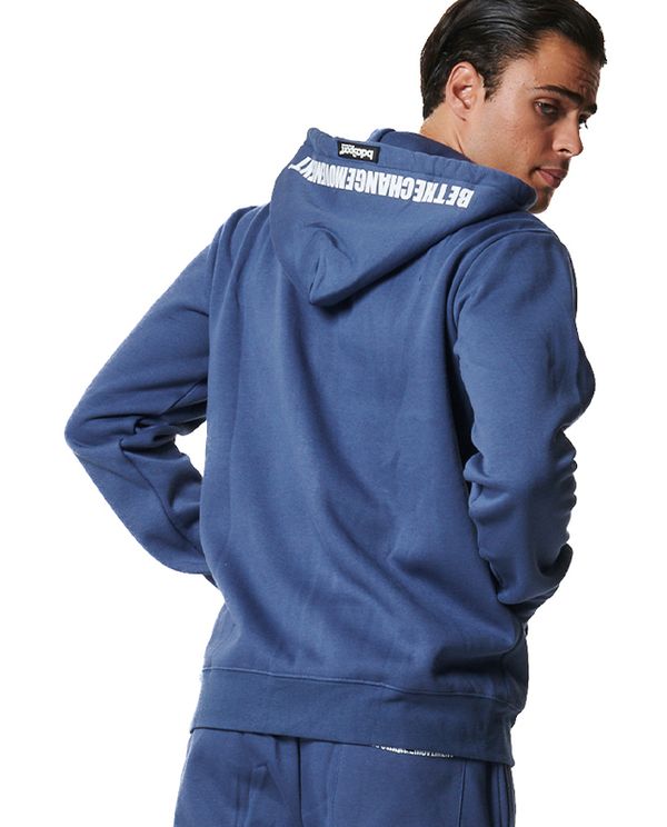 Body Action Full Zip Function Ζακέτα Βαμβακερή Ανδρική (073416 BLUE INDIGO-04B)