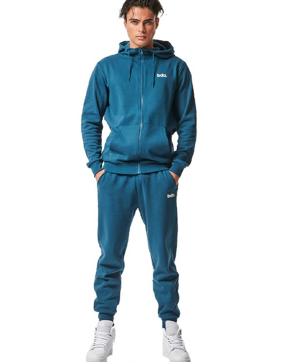 Body Action Fleece Full Zip Ζακέτα Βαμβακερή Ανδρική (073419 COBALT BLUE-04B)